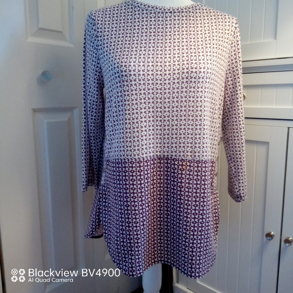 Croft and Burrow 3/4 length sleeve Blouse